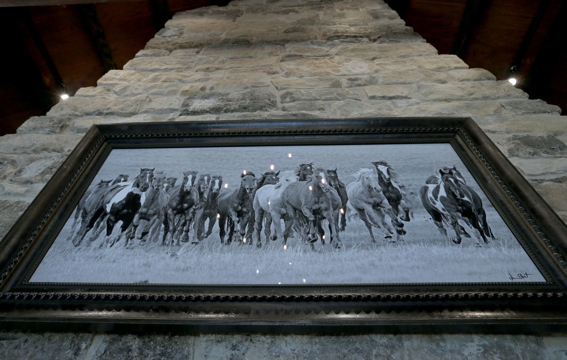 At home: Ron Brown's Franklin County ranch